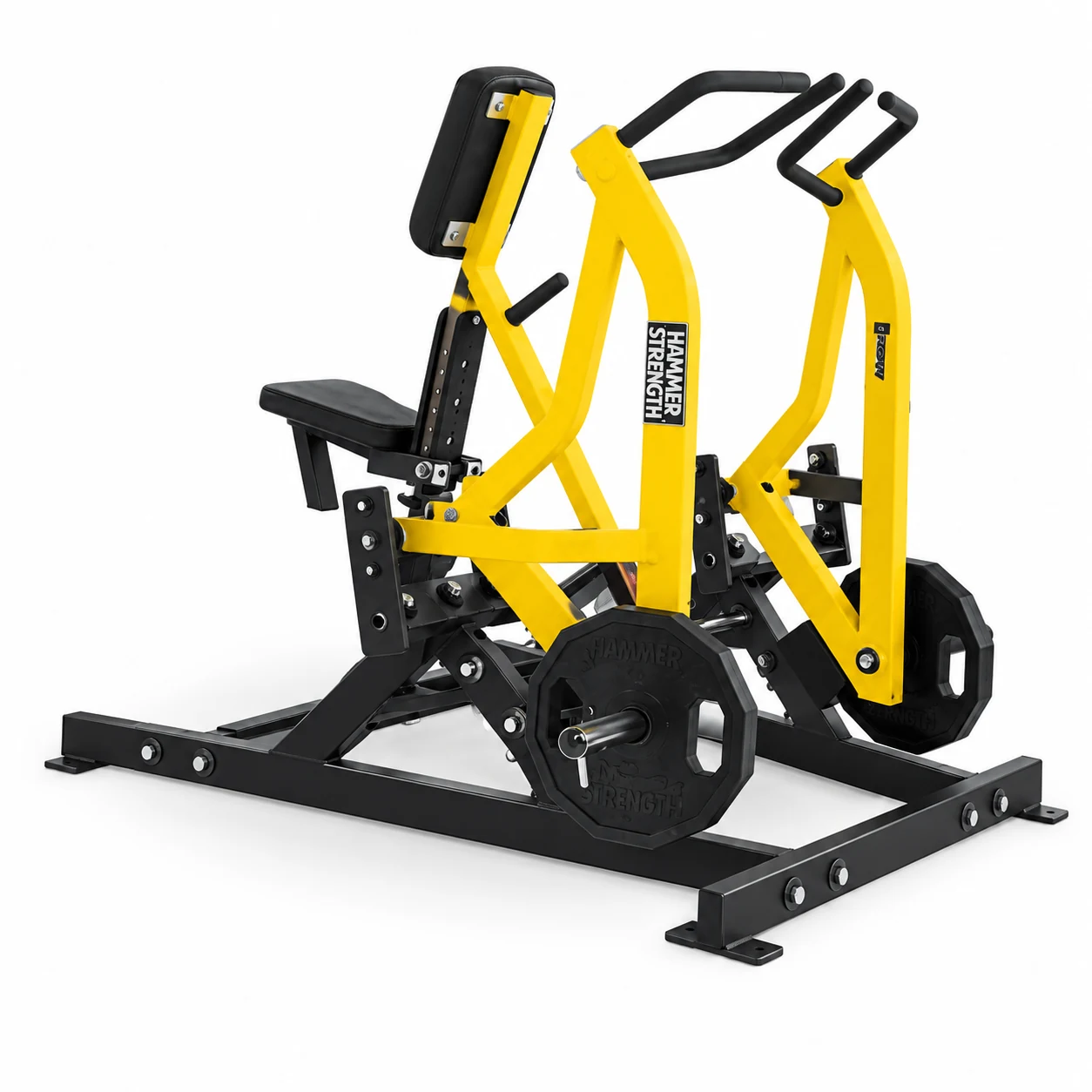 Obrađeni prikaz sprave: HAMMER STRENGTH ROWING