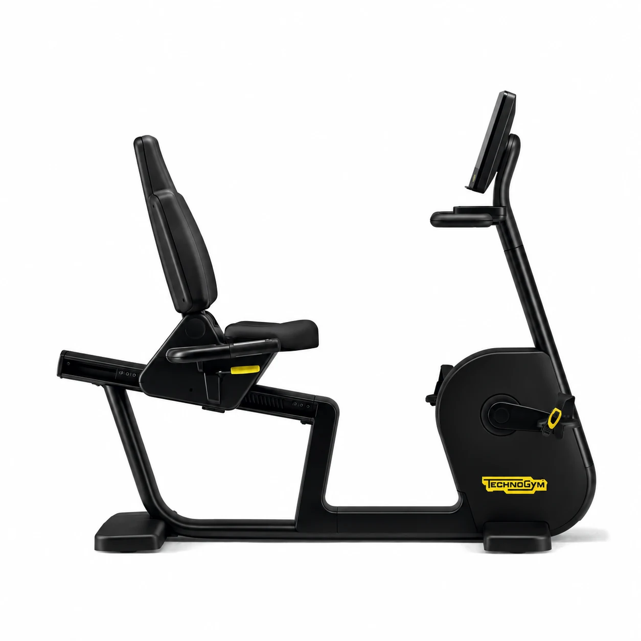 Technogym Excite Recline - crna izvedba, obrađen kataloški prikaz